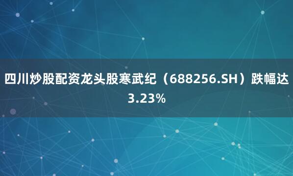 四川炒股配资龙头股寒武纪（688256.SH）跌幅达3.23%